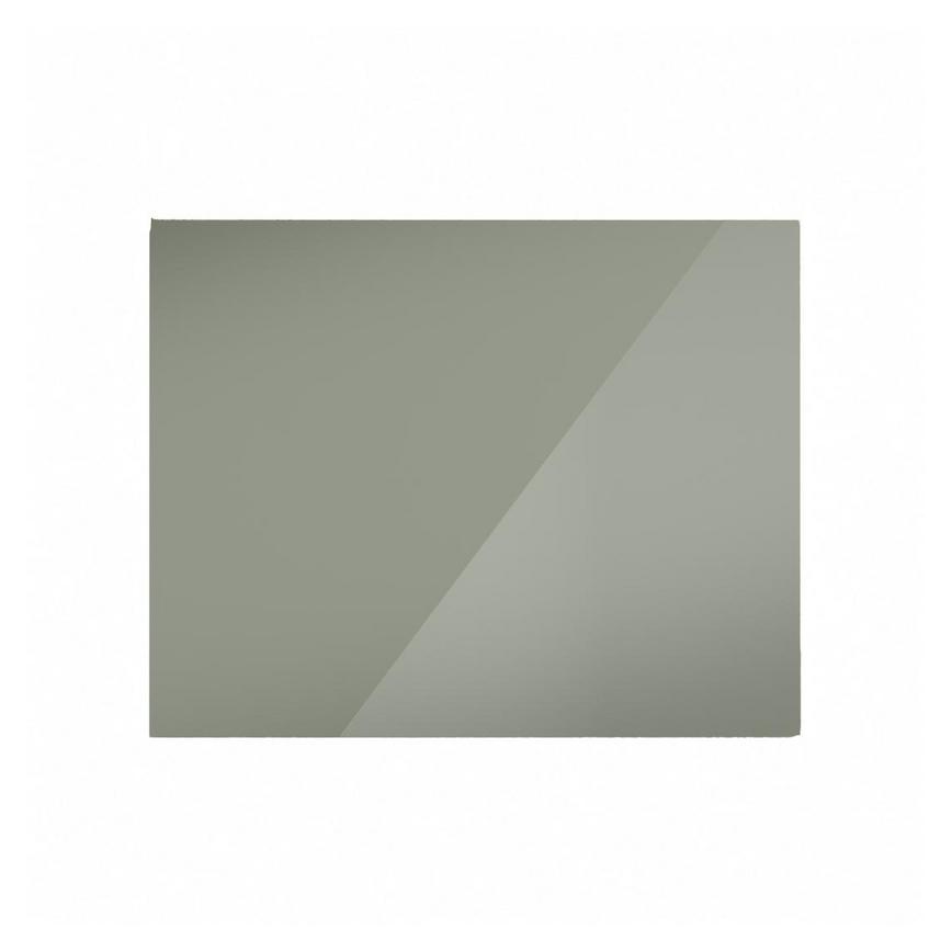 Hockley Mirror Gloss Reed Green 450mm x 360mm Bridging Unit Door Shown Closed from the Front