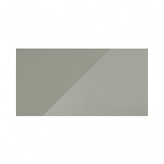 Hockley Mirror Gloss Reed Green 700mm x 360mm Bridging Unit Door Shown Closed from the Front