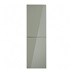 Hockley Mirror Gloss Reed Green 600mm x 991mm Appliance Door Shown Closed from the Front as Part of an Appliance Unit