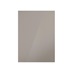Hockley Mirror Gloss Sand Grey 400mm x 557mm Door Front Shown Closed from the Front as Part of a Door and Drawer Unit