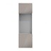 Hockley Mirror Gloss Sand Grey 600mm x 622mm Appliance Door Shown from the Front as Part of a Appliance Tower Unit