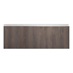 Hockley Textured Dark Oak 1000mm x 342mm Pan Drawer Front Shown Closed from the Front as Part of a Full Drawer Unit