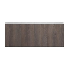 Hockley Textured Dark Oak 900mm x 342mm Pan Drawer Front Shown Closed from the Front as Part of a Full Drawer Unit