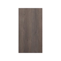 Hockley Textured Dark Oak 300mm x 557mm Door Front Shown Closed from the Front as Part of a Door and Drawer Unit