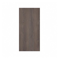 Hockley Textured Dark Oak 350mm x 720mm Full Height Door Shown Closed from the Front