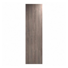 Hockley Textured Dark Oak 600mm x 2118mm Tall Larder Door Shown Closed from the Front as part of a Full Larder Unit