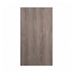 Hockley Textured Dark Oak 500mm x 900mm Tall Door Front Shown Closed from the Front as a Single Door
