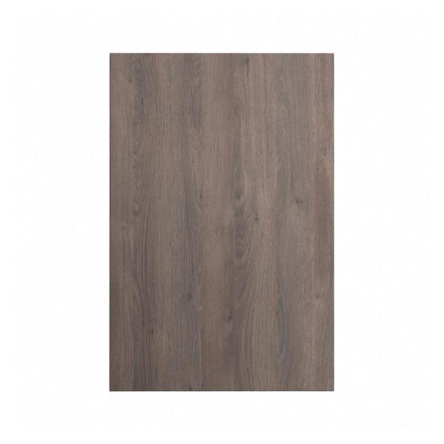 Hockley Textured Dark Oak 600mm x 900mm Tall Door Front Shown Closed from the Front as a Single Door
