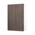 Hockley Textured Dark Oak 600mm x 900mm Tall Door Front Shown Open at an Angle as a Single Door