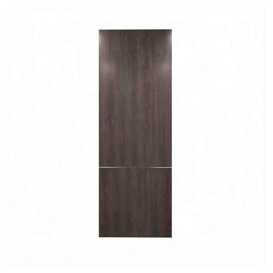 Hockley Textured Dark Oak 750mm x 1400mm Tall Larder Door Shown from the Front as a Single Door