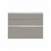 Hockley Super Matt Sand Grey 170mm x 1000mm Kitchen Drawer CAD Front