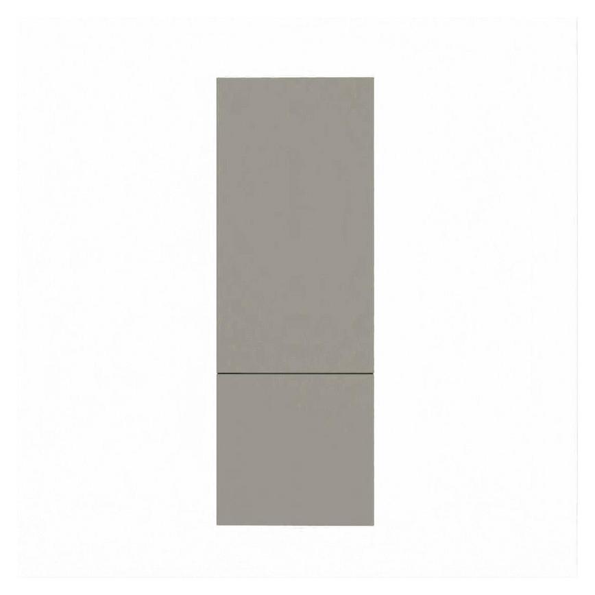 Hockley Super Matt Sand Grey 720mm x 750mm Full Height Kitchen Door CAD Front