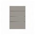 Hockley Super Matt Sand Grey 160mm x 500mm Kitchen Drawer CAD Front