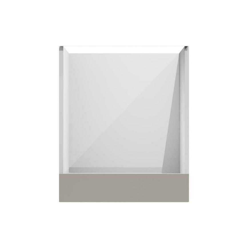 Super Matt Sand Grey 115mm x 600mm x 18mm Filler Panel CAD Front