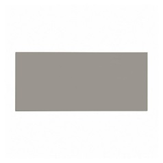 Hockley Super Matt Sand Grey 360mm x 800mm Half Height Kitchen Door or Drawer CAD Front