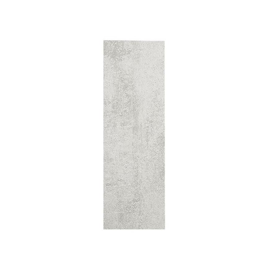 Hockley Textured White Stone 1220mm x 400mm Full Height Larder Kitchen Door Primary Cut Out