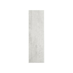 Hockley Textured White Stone 1400mm x 400mm Tall Larder Kitchen Door Primary Cut Out