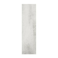 Hockley Textured White Stone 2118mm x 600mm Tall Larder Kitchen Door Primary Cut Out