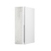 Hockley Textured White Stone 720mm x 200mm Full Height Kitchen Door Unit Angled Open