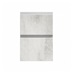 Hockley Textured White Stone 342mm x 500mm Pan Kitchen Drawer Unit Front View
