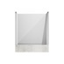 Hockley Textured White Stone 115mm x 600mm x 18mm Filler Panel Unit Front View
