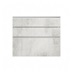 Hockley Textured White Stone 170mm x 900mm Kitchen Drawer Unit Front View