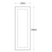 Chilcomb 500 Tall Larder Door (XX19)