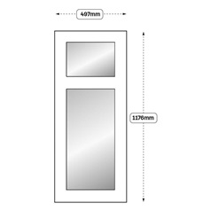 Chilcomb Panel Glass Door (XX6H)