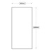 Slabs 600 Large Fridge Door (XX26)