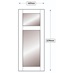 Halesworth Panelled Glass Door (XX6H)