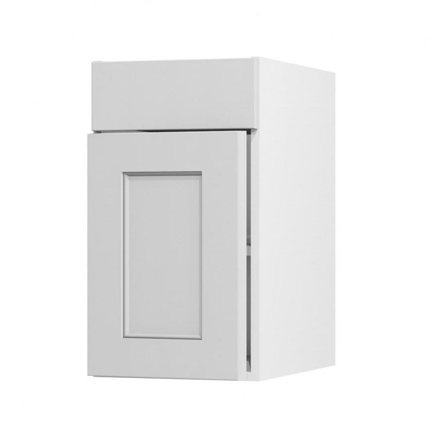 Elmbridge Dove Grey 400 Standard Door Open