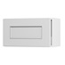 Elmbridge Dove Grey 600 Integrated Microwave Topbox Door Open