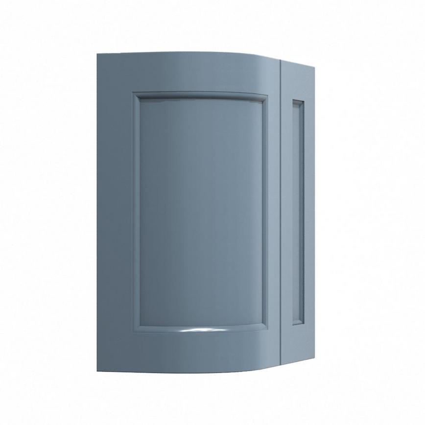 Elmbridge Navy Curved Base Wall Door Open