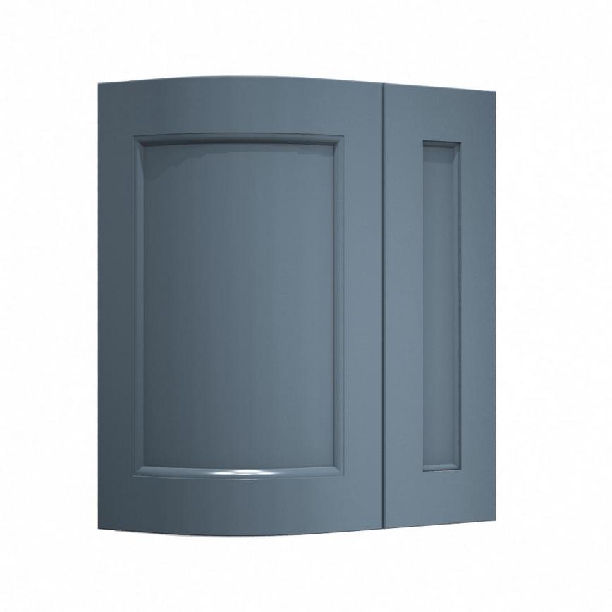 Elmbridge Navy Curved Base Wall Door