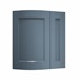Elmbridge Navy Curved Base Wall Door