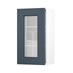 Elmbridge Navy 400 Full Height Glass Door Open