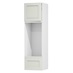 Elmbridge Porcelain 600 Tall Appliance Tower Door Open 570mm