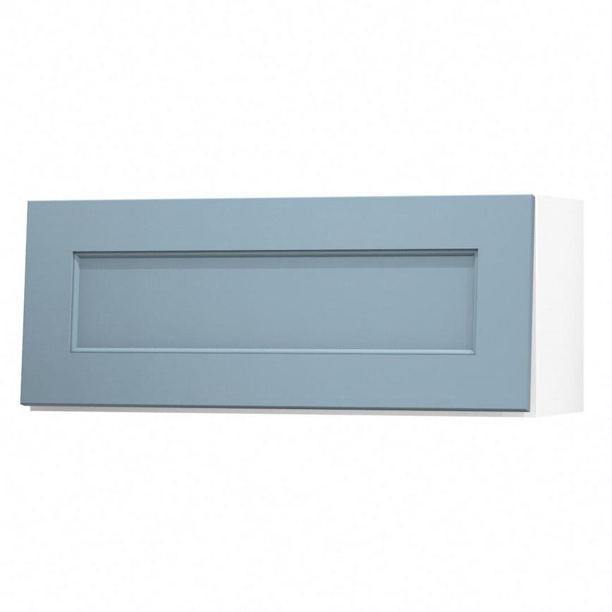Elmbridge Dusk Blue 900 Half Height Door Open