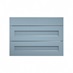 Elmbridge Dusk Blue 1000 Fridge Freezer Wall Door Open