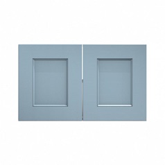 Elmbridge Dusk Blue 800 Double Belfast Sink Door
