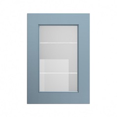 Elmbridge Dusk Blue 500 Full Height Glass Door