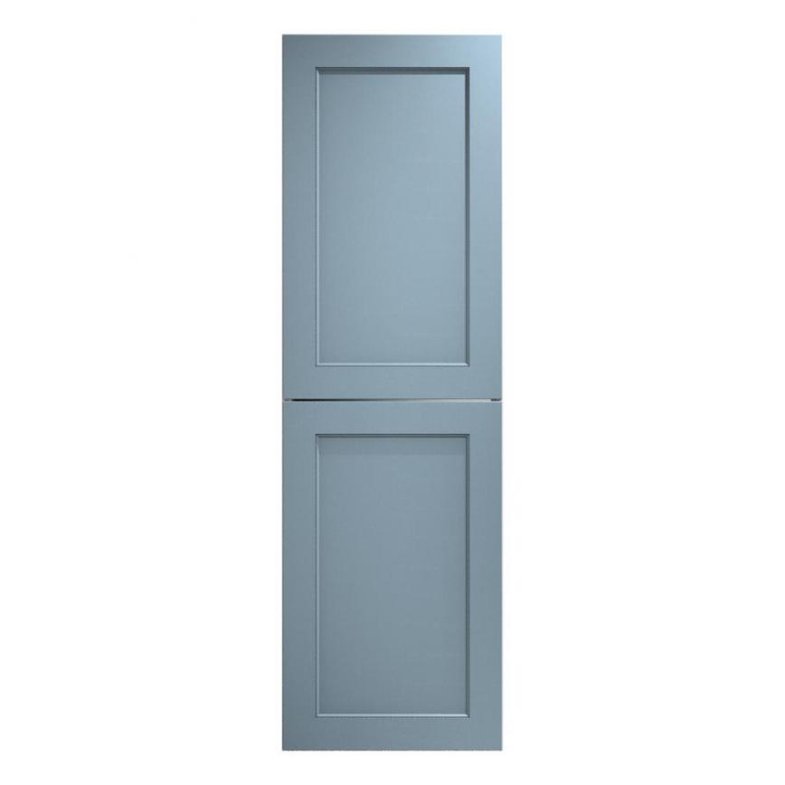 Elmbridge Dusk Blue 600 Fridge Door Open
