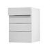 Witney Dove Grey 500 Drawer Door Open