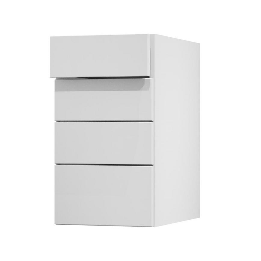 Witney White 400 Drawer Door Open