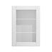 Witney White 500 Full Height Glass Door