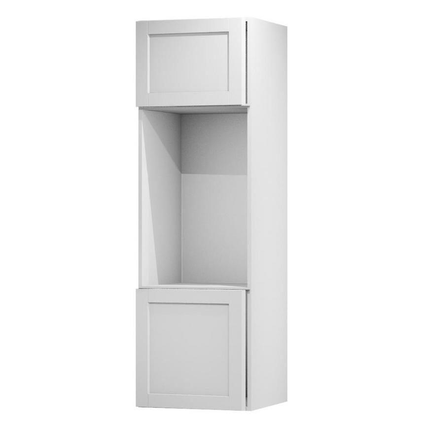 Witney White 600 Appliance Tower Door 622mm Open