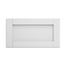 Witney White 600 Integrated Microwave Topbox Door