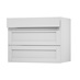 Witney White 900 Drawer Door Open
