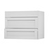 Witney White 900 Pan Drawer Door Open