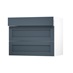 Witney Navy 900 Drawer Door Open